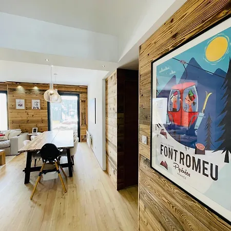 Appart Hyper Centre Font Romeu, Avec Garage Et Parking Exterior photo